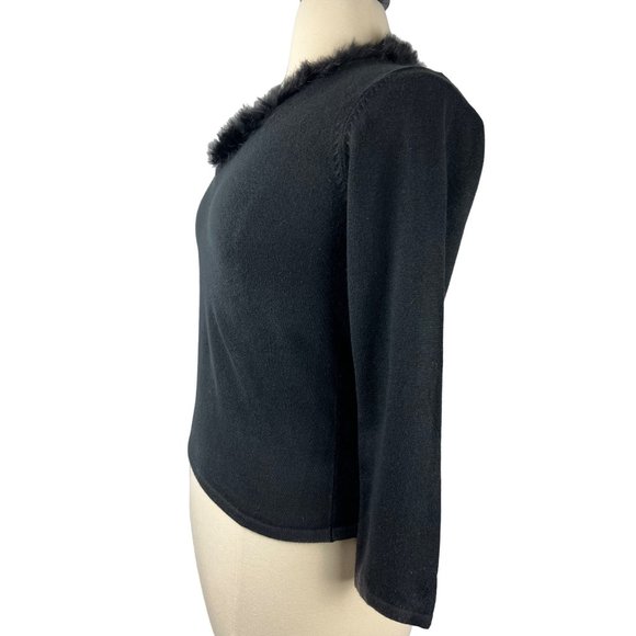 Effeci Faux Fur Lined Sweater, Women’s Size Medium - Picture 2 of 7